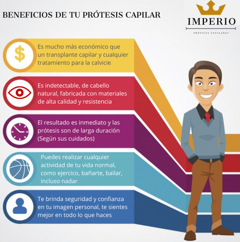 beneficios prótesis capilar